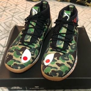 BAPE x Dame 4 Green Camo 2018